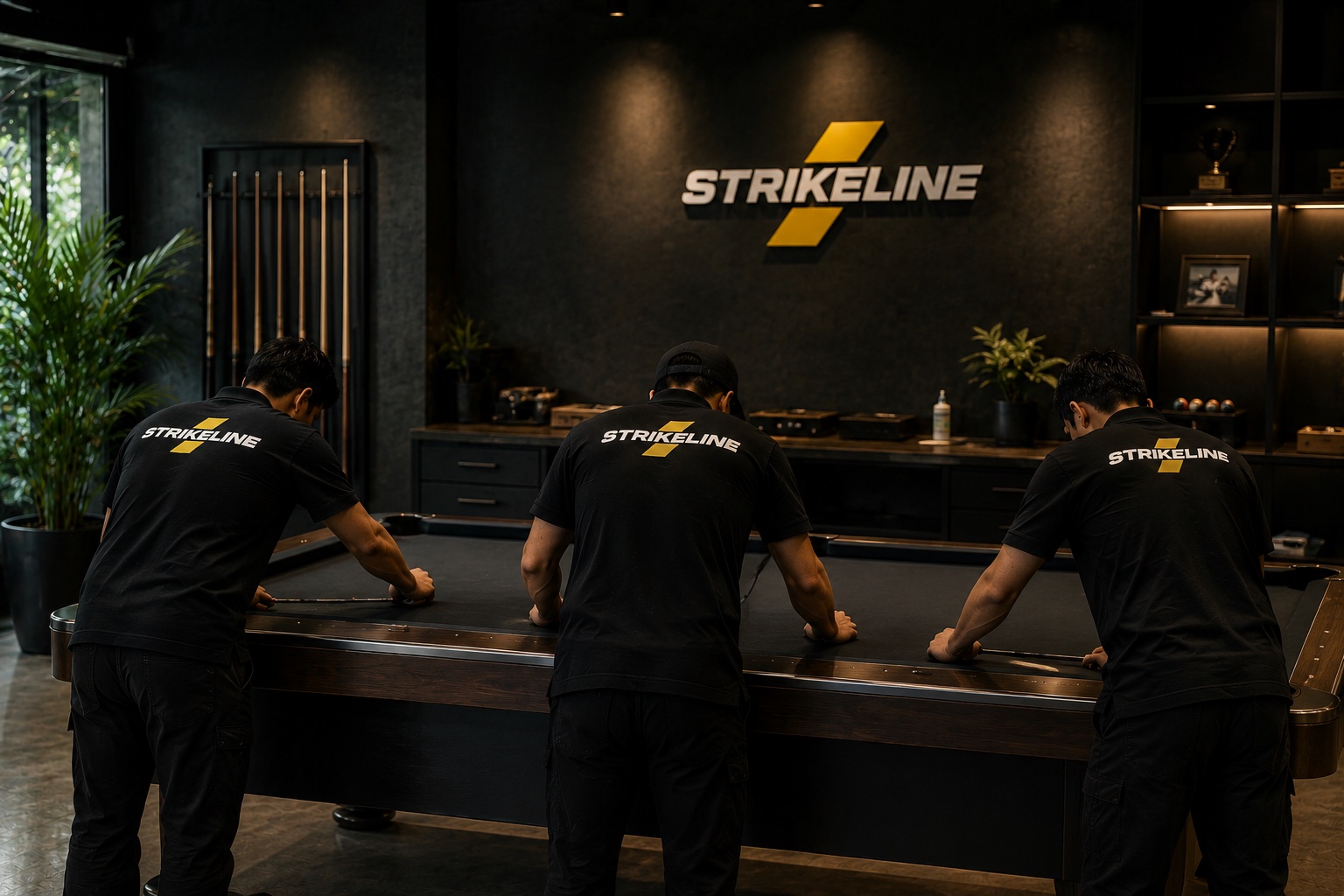StrikeLine installation team